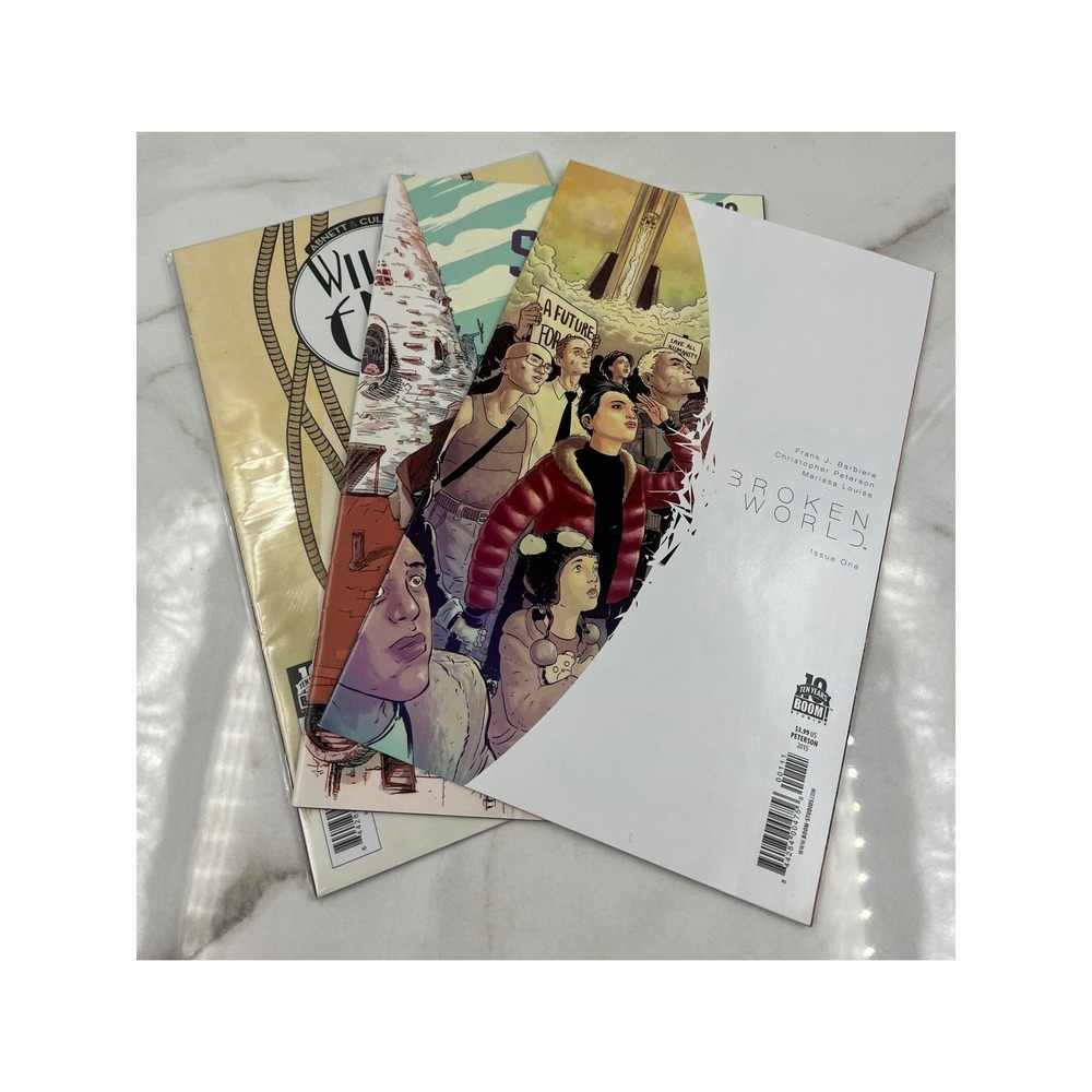 Boom Studios Comic Lot Broken World 1 The Spire 1 Wilds End 5 Sci-Fi Fantasy